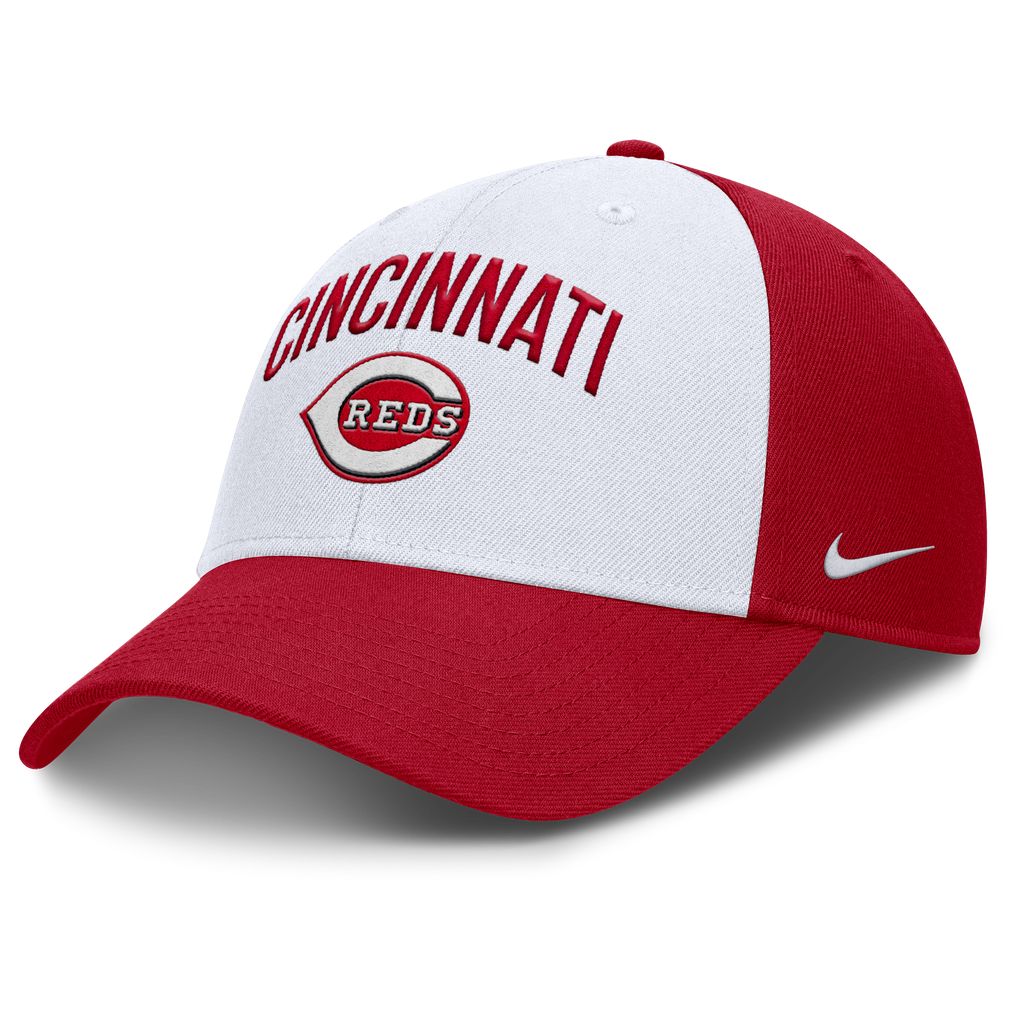 Cincinnati Reds Nike Red Club Adjustable Hat product image 1, provided for visual reference and product detail review