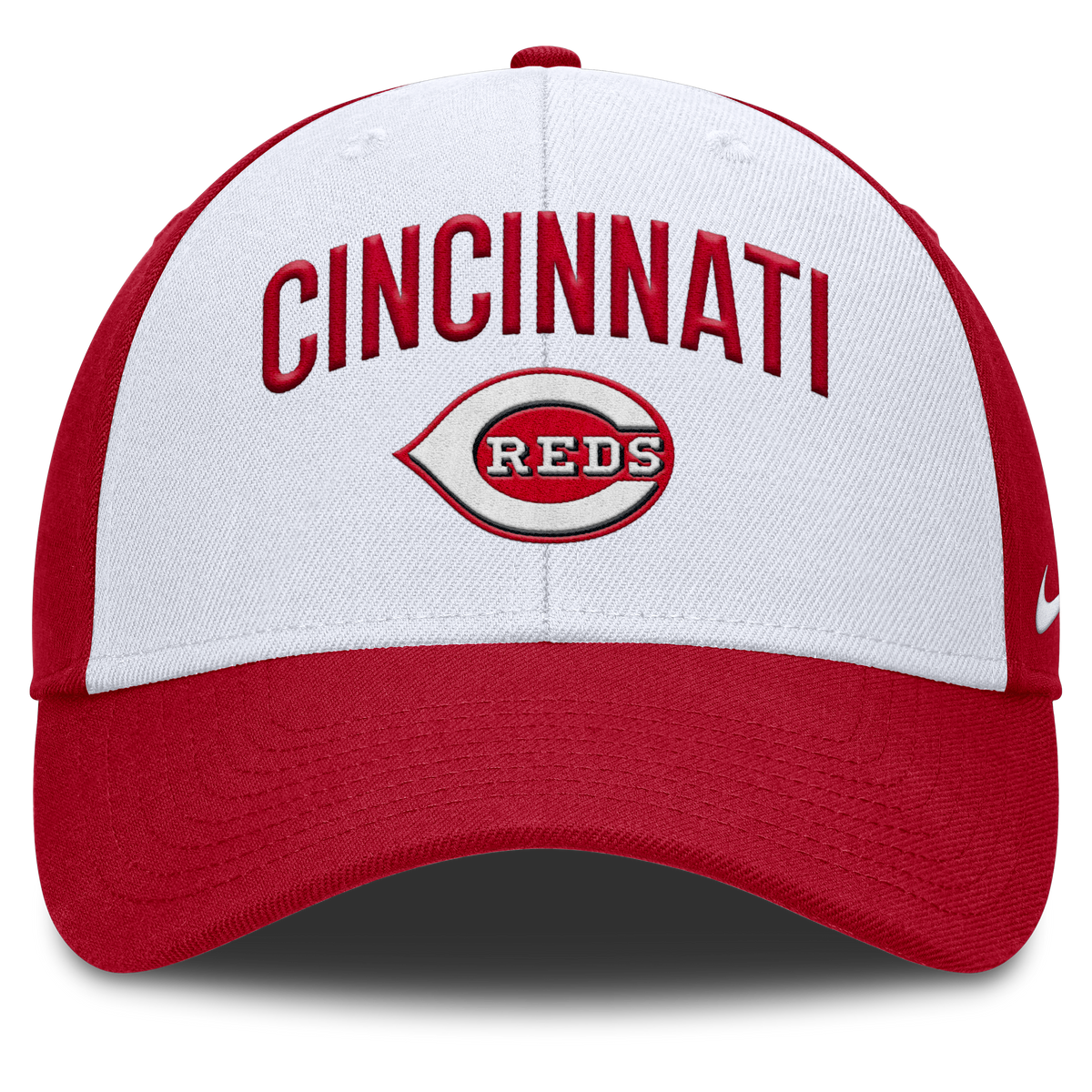 Cincinnati Reds Nike Red Club Adjustable Hat product image 2, provided for visual reference and product detail review