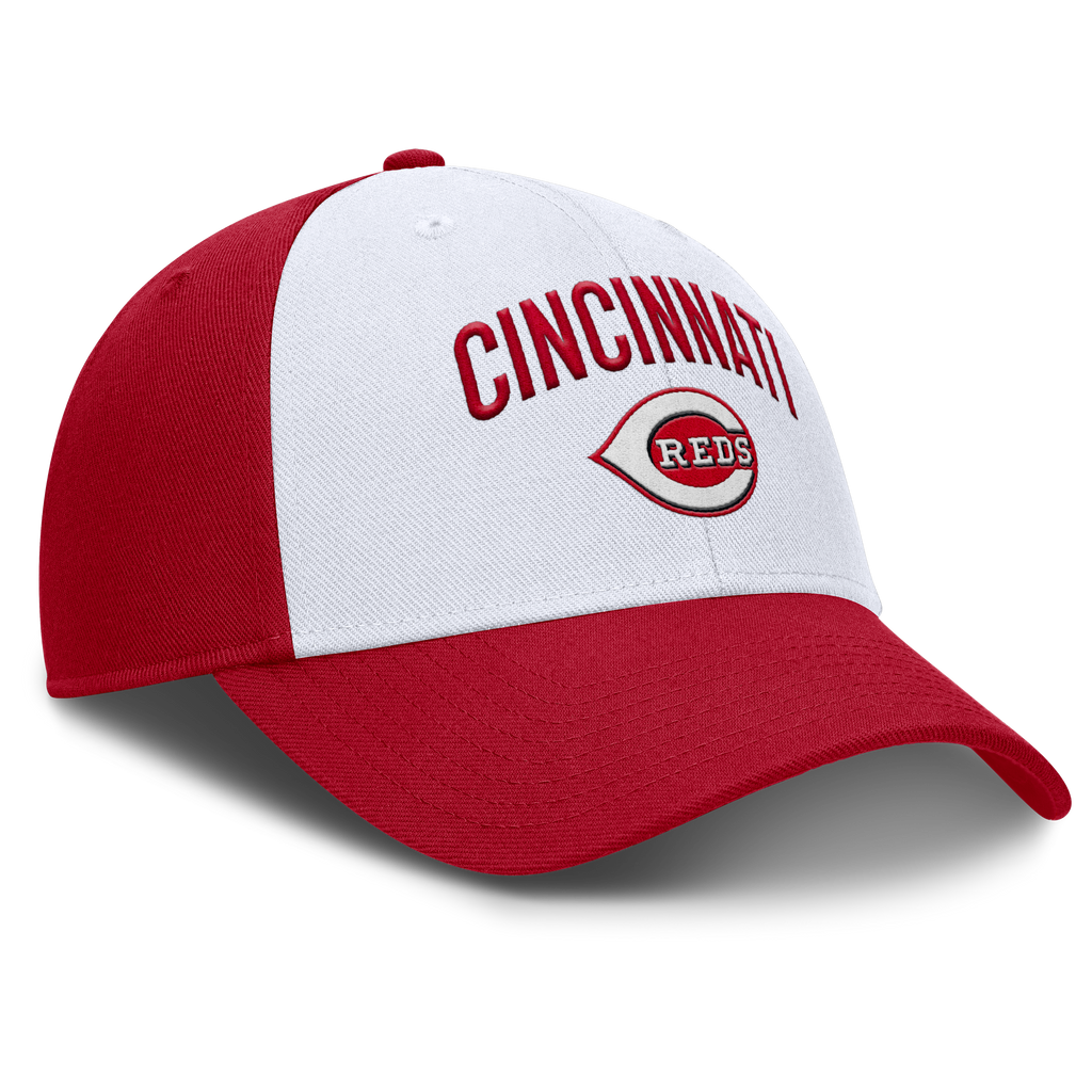 Cincinnati Reds Nike Red Club Adjustable Hat product image 3, provided for visual reference and product detail review