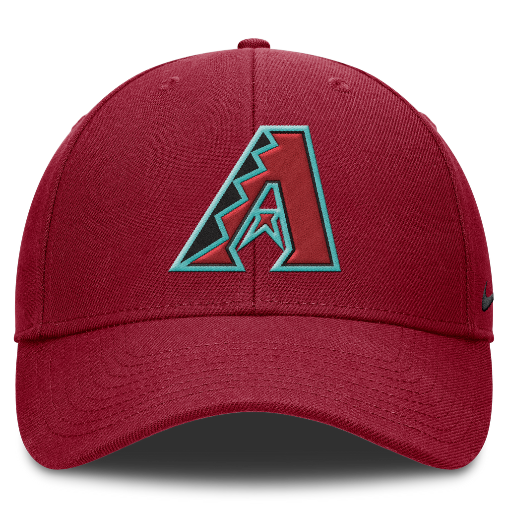 Arizona Diamondbacks Nike Crimson Club Adjustable Hat product image 2, provided for visual reference and product detail