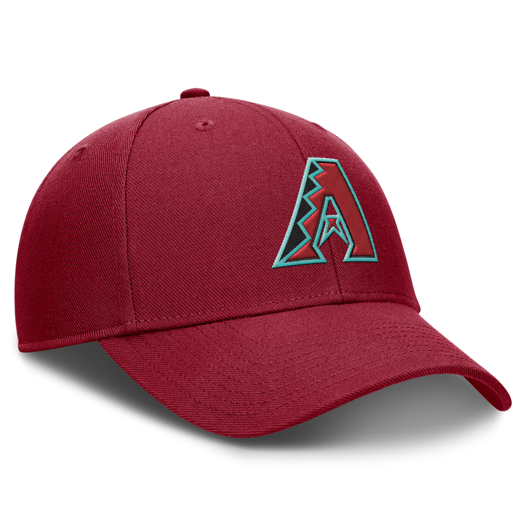 Arizona Diamondbacks Nike Crimson Club Adjustable Hat product image 3, provided for visual reference and product detail