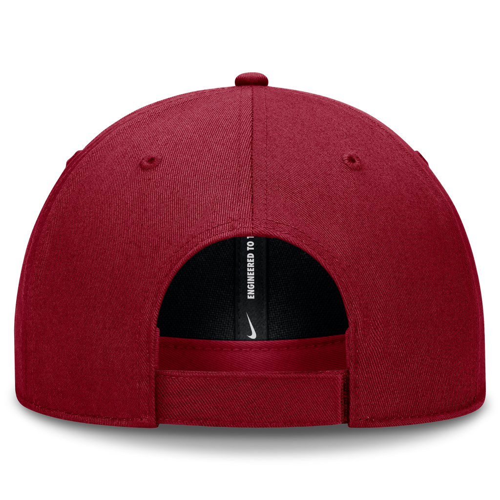 Arizona Diamondbacks Nike Crimson Club Adjustable Hat product image 4, provided for visual reference and product detail