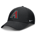 Arizona Diamondbacks Nike Black Club Adjustable Hat product image 1, provided for visual reference and product detail review