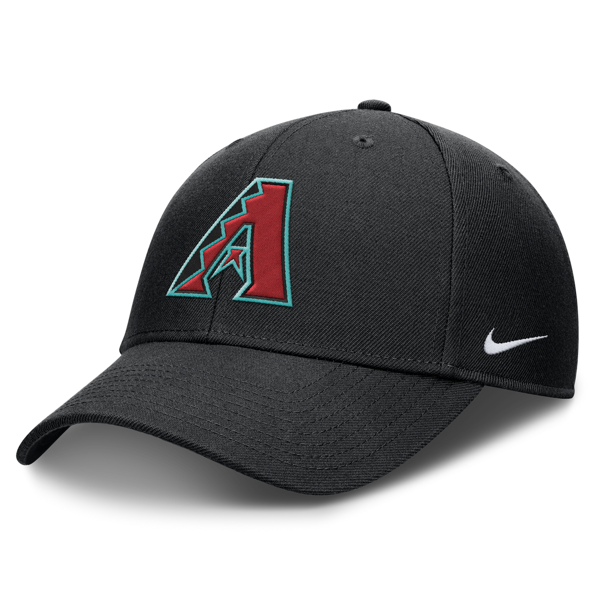 Arizona Diamondbacks Nike Black Club Adjustable Hat product image 1, provided for visual reference and product detail review