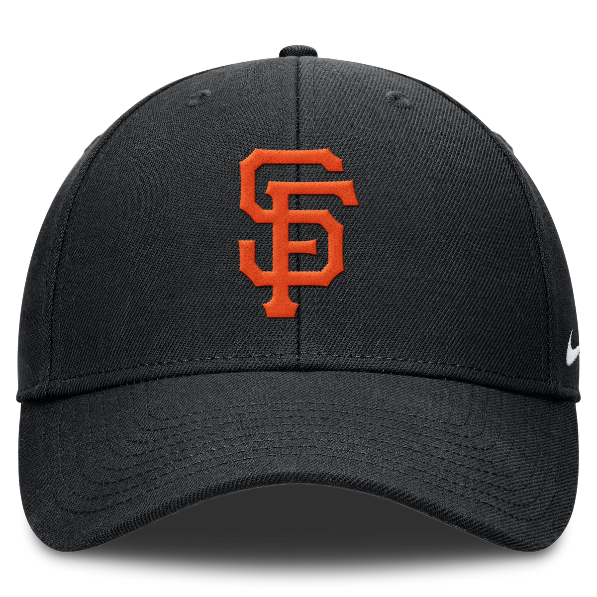 San Francisco Giants Nike Black Club Adjustable Hat product image 2, provided for visual reference and product detail review