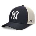 New York Yankees Nike Rise Navy Adjustable Snapback Trucker Hat product image 1, provided for visual reference and product
