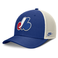 Montreal Expos Nike Rise Royal Adjustable Snapback Trucker Hat product image 1, provided for visual reference and product
