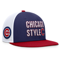 Chicago Cubs Nike Chicago Style Dri-Fit Pro Adjustable Trucker Snapback Hat product image 1, provided for visual reference