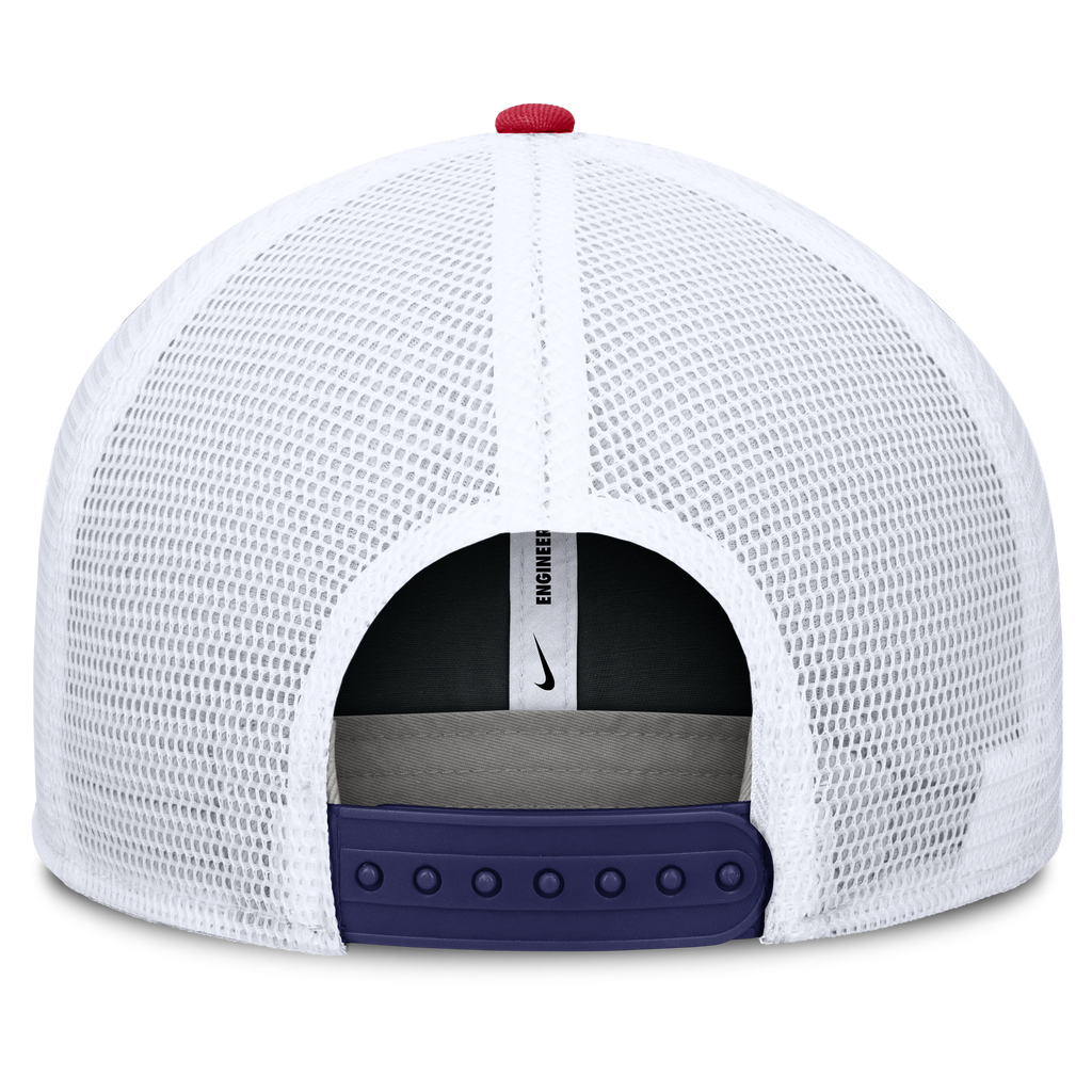 Chicago Cubs Nike Chicago Style Dri-Fit Pro Adjustable Trucker Snapback Hat product image 4, provided for visual reference