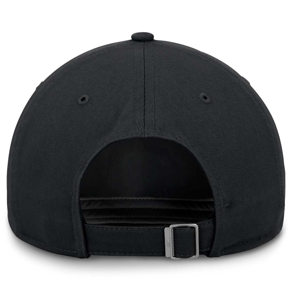 Iowa Hawkeyes Black Nike Club H86 Unstructured Adjustable Hat product image 4, provided for visual reference and product