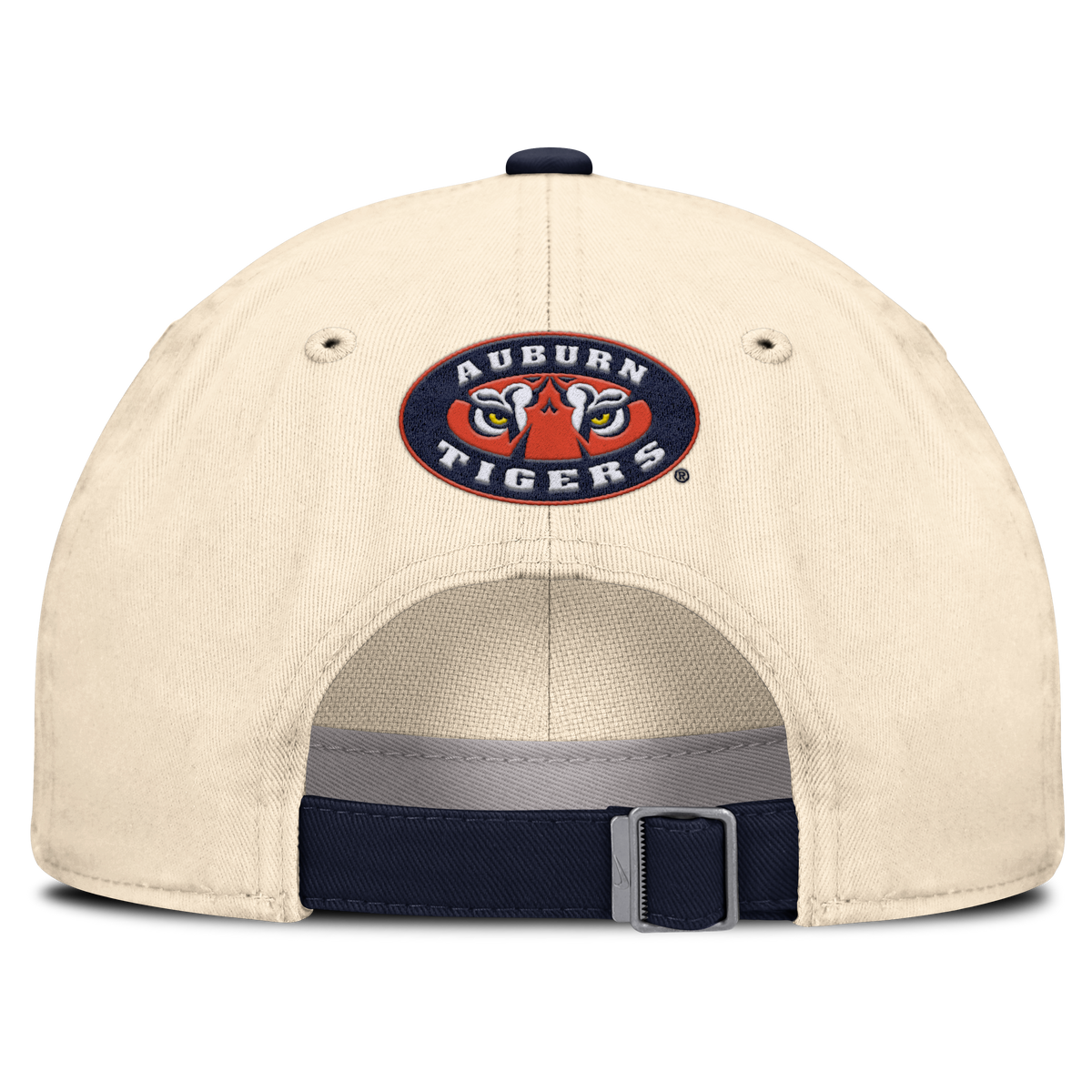 Auburn Tigers Nike Unisex 2026 Primetime Natural 2-Tone Club Adjustable Hat - Natural product image 4, provided for visual