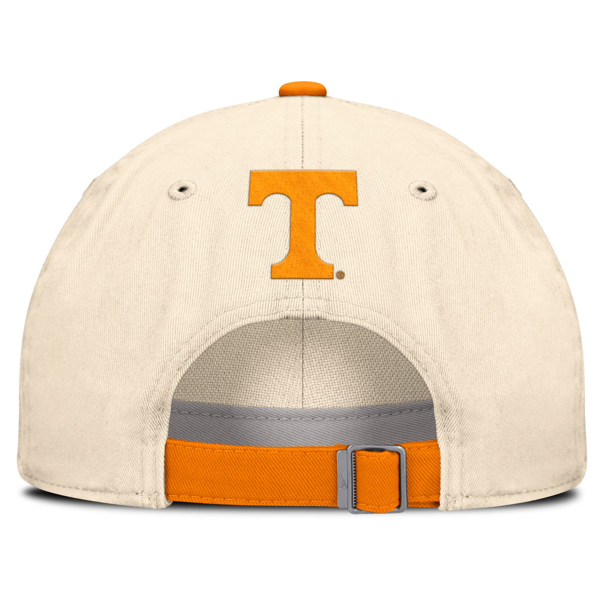Tennessee Volunteers Nike Unisex 2026 Primetime Natural 2-Tone Club Adjustable Hat - Natural product image 4, provided for