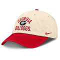 Georgia Bulldogs Nike Unisex 2026 Primetime Natural 2-Tone Club Adjustable Hat - Natural product image 1, provided for