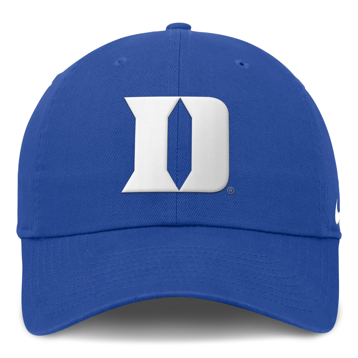 Duke Blue Devils Nike Club H86 Unstructured Adjustable Hat-Blue product image 2, provided for visual reference and product