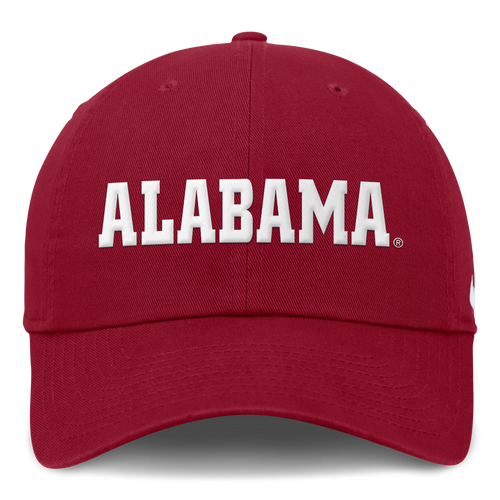 Alabama Crimson Tide Nike Crimson Dri-Fit Club Adjustable Hat product image 2, provided for visual reference and product