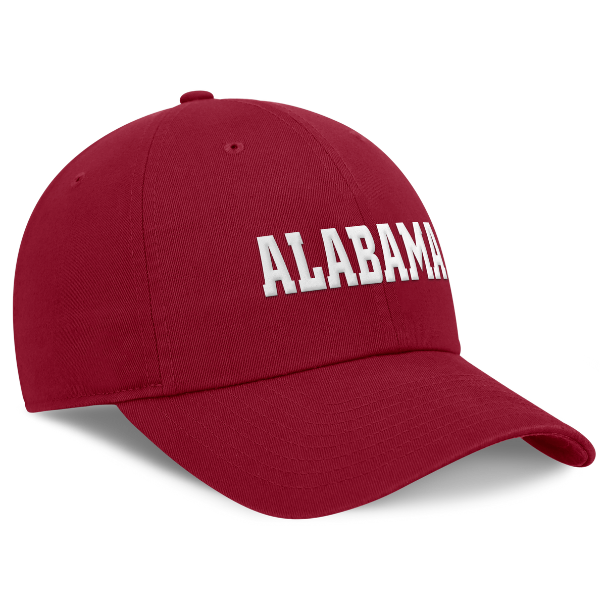 Alabama Crimson Tide Nike Crimson Dri-Fit Club Adjustable Hat product image 3, provided for visual reference and product