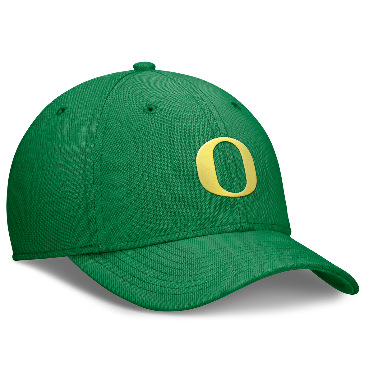 Oregon Ducks Apple Green Nike Rise Flex Hat product image 3, provided for visual reference and product detail review