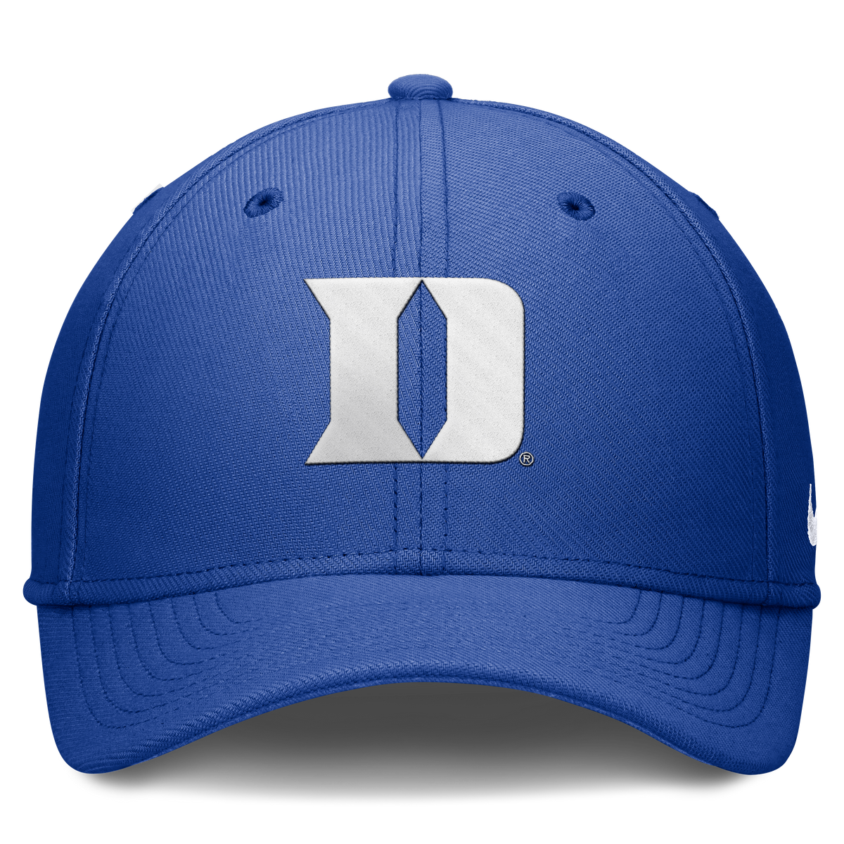 Duke Blue Devils Royal Blue Nike Rise Flex Hat product image 2, provided for visual reference and product detail review