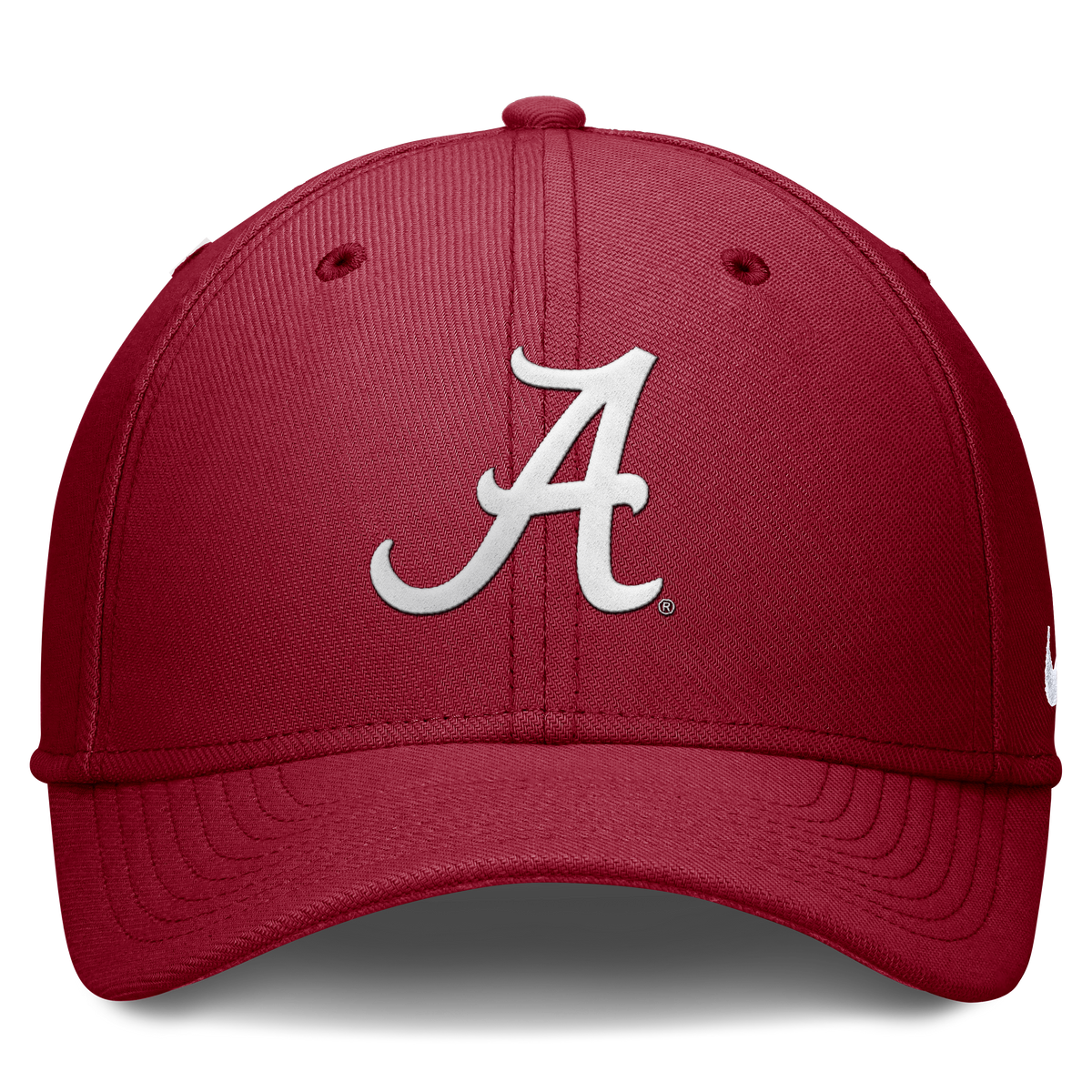 Alabama Crimson Tide Nike Crimson Rise Flex Hat product image 2, provided for visual reference and product detail review