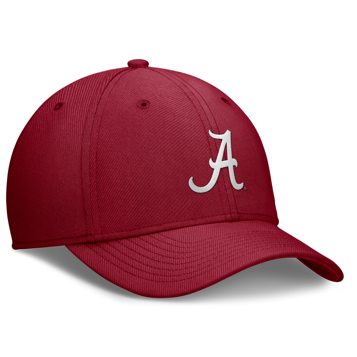 Alabama Crimson Tide Nike Crimson Rise Flex Hat product image 3, provided for visual reference and product detail review
