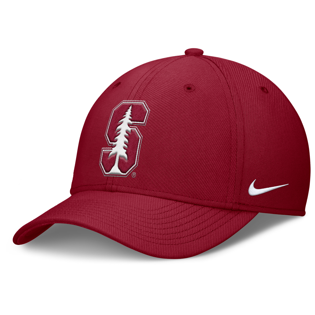 Stanford Cardinal Nike Rise Primetime Flex Hat-Maroon product image 1, provided for visual reference and product detail