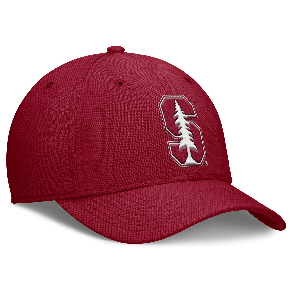 Stanford Cardinal Nike Rise Primetime Flex Hat-Maroon product image 3, provided for visual reference and product detail