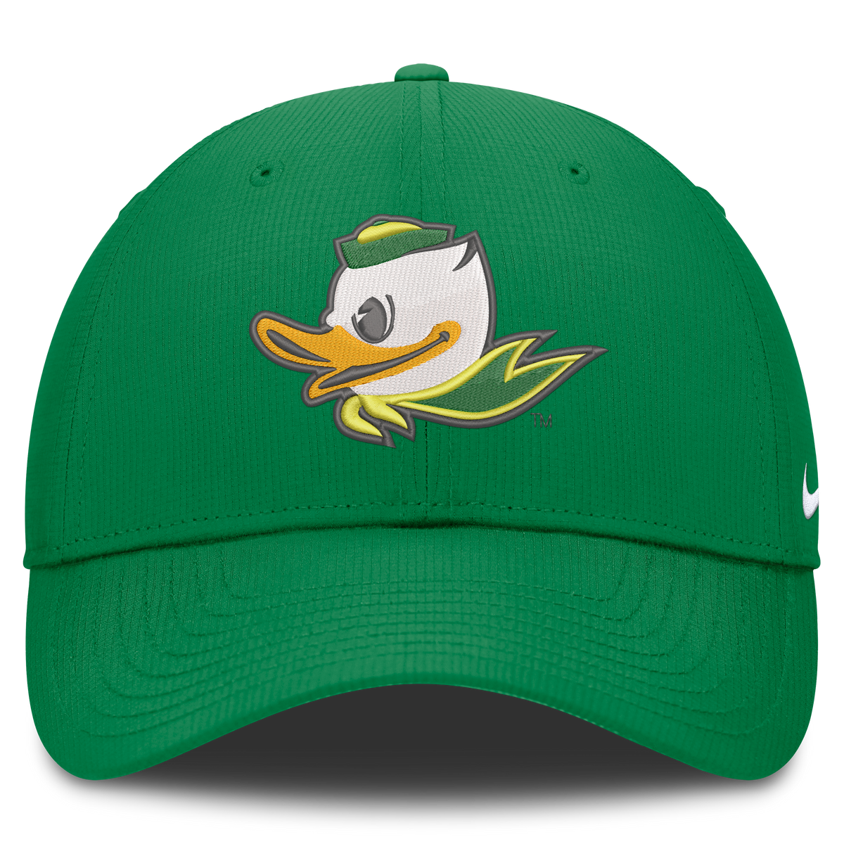 Oregon Ducks Green Nike Club Performance Adjustable Hat product image 2, provided for visual reference and product detail