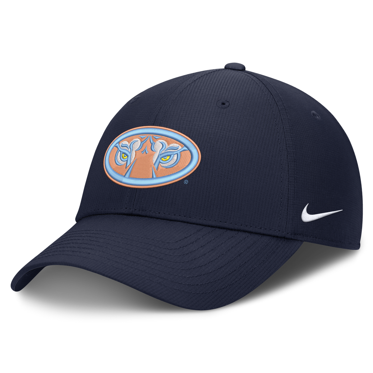 Auburn Tigers Navy Nike Club Performance Adjustable Hat product image 1, provided for visual reference and product detail