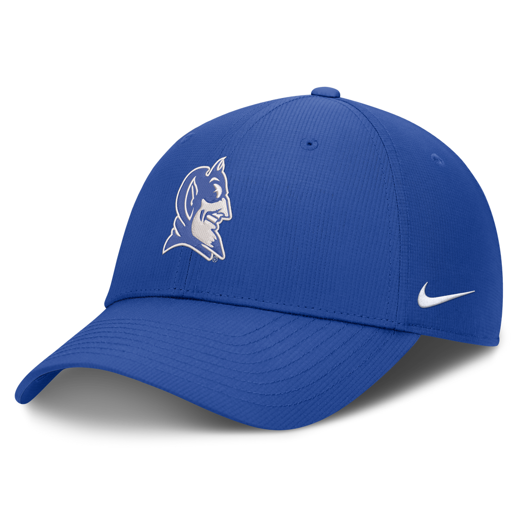 Duke Blue Devils Blue Nike Club Performance Adjustable Hat product image 1, provided for visual reference and product detail