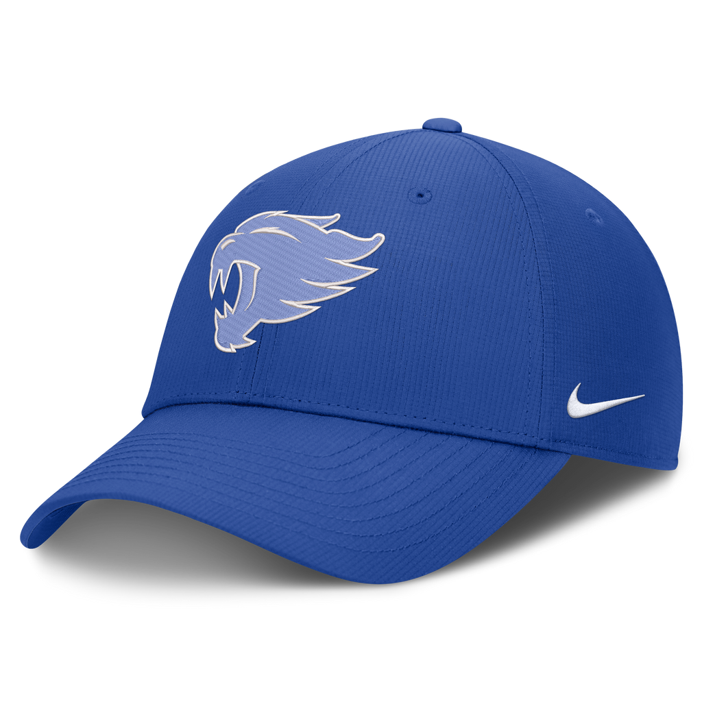 Kentucky Wildcats Nike Club Performance Adjustable Hat-Blue product image 1, provided for visual reference and product