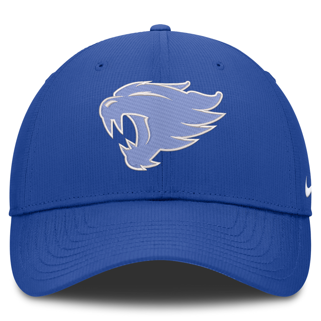 Kentucky Wildcats Nike Club Performance Adjustable Hat-Blue product image 2, provided for visual reference and product