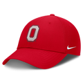 Ohio State Buckeyes Red Nike Club Performance Adjustable Hat product image 1, provided for visual reference and product