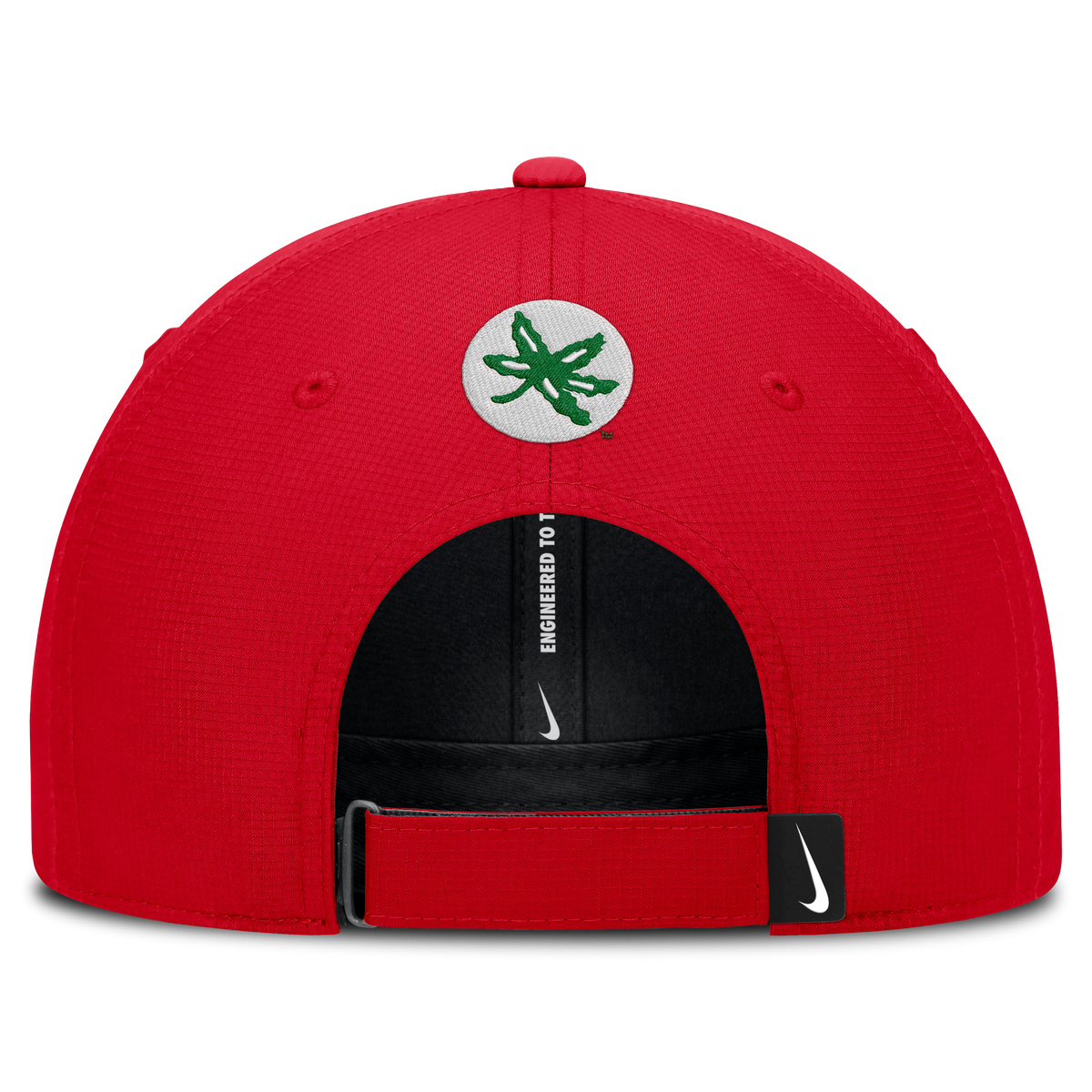 Ohio State Buckeyes Red Nike Club Performance Adjustable Hat product image 4, provided for visual reference and product