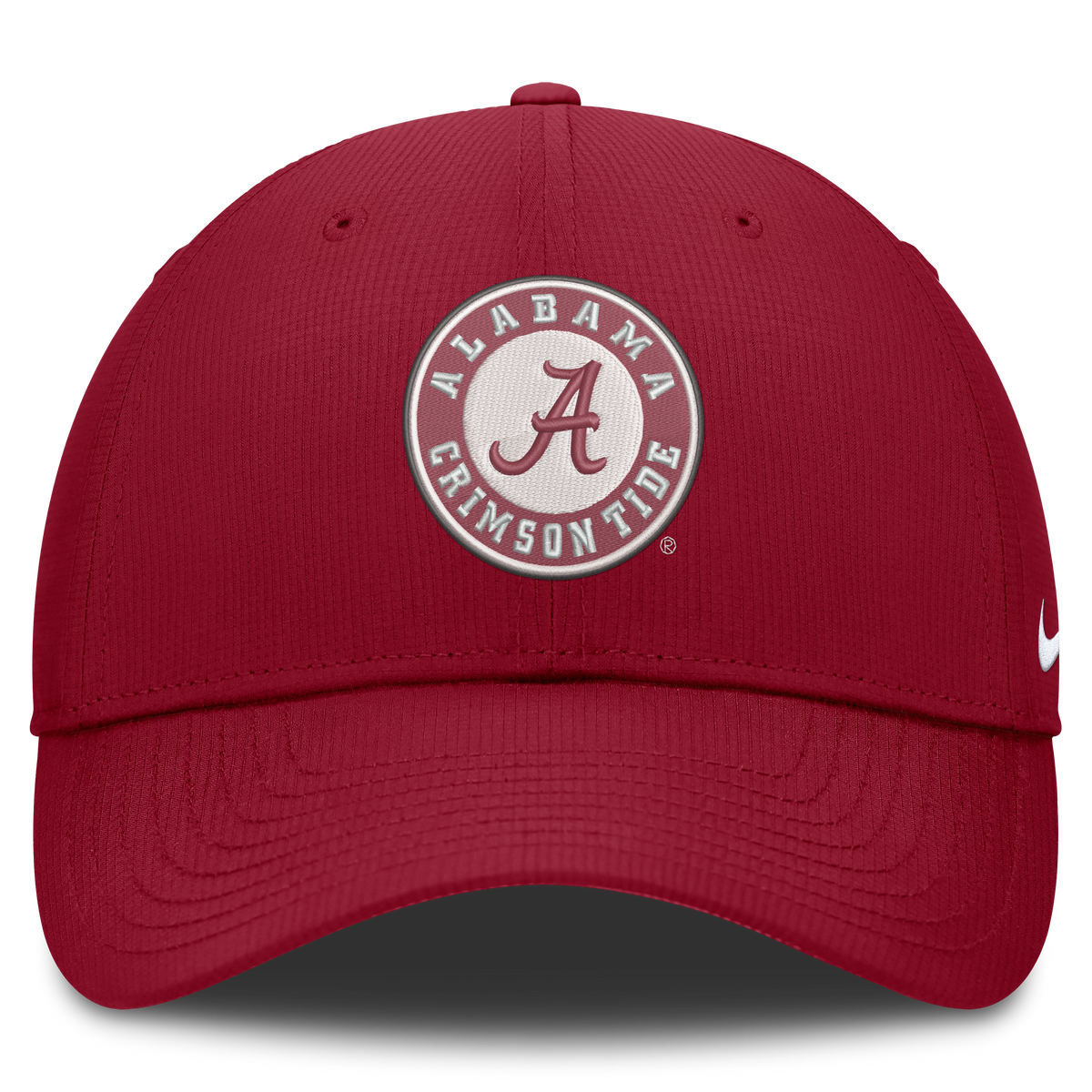 Alabama Crimson Tide Nike Club Performance Adjustable Hat-Crimson product image 2, provided for visual reference and product