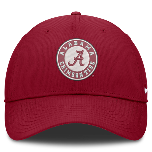 Alabama Crimson Tide Nike Club Performance Adjustable Hat-Crimson product image 2, provided for visual reference and product