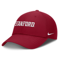 Stanford Cardinal Nike Club Performance Adjustable Hat-Maroon product image 1, provided for visual reference and product