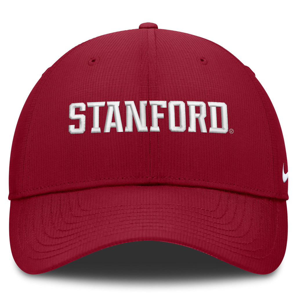 Stanford Cardinal Nike Club Performance Adjustable Hat-Maroon product image 2, provided for visual reference and product