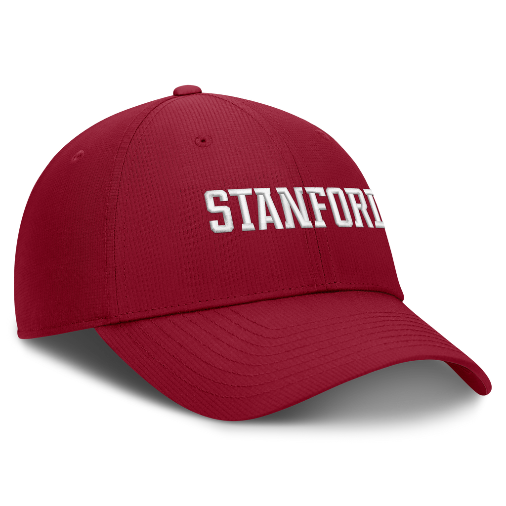 Stanford Cardinal Nike Club Performance Adjustable Hat-Maroon product image 3, provided for visual reference and product