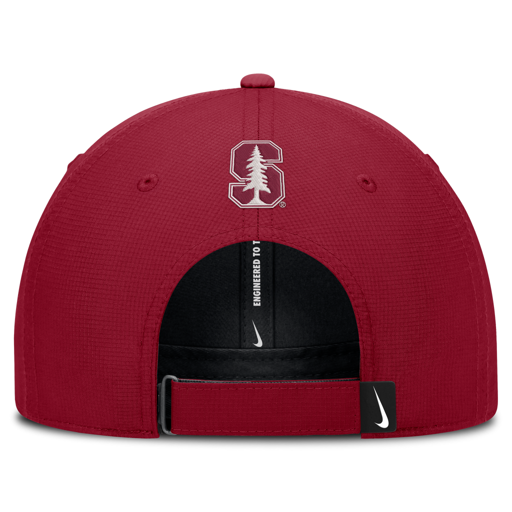 Stanford Cardinal Nike Club Performance Adjustable Hat-Maroon product image 4, provided for visual reference and product