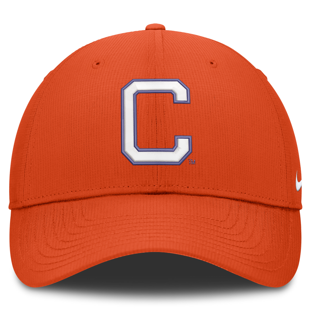 Clemson Tigers Orange Nike Club Performance Adjustable Hat product image 2, provided for visual reference and product detail