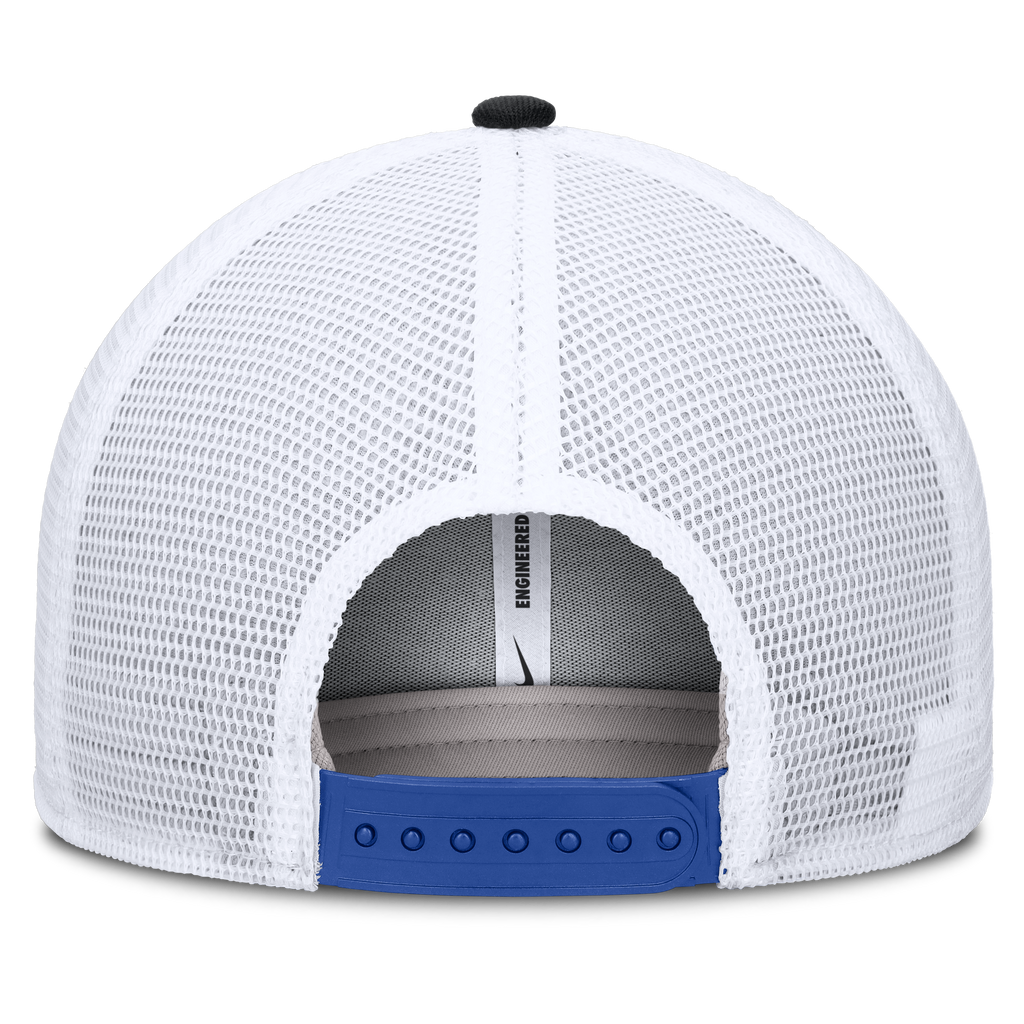 Duke Blue Devils Nike Rise Primetime Blue Adjustable Snapback Trucker Hat product image 4, provided for visual reference and