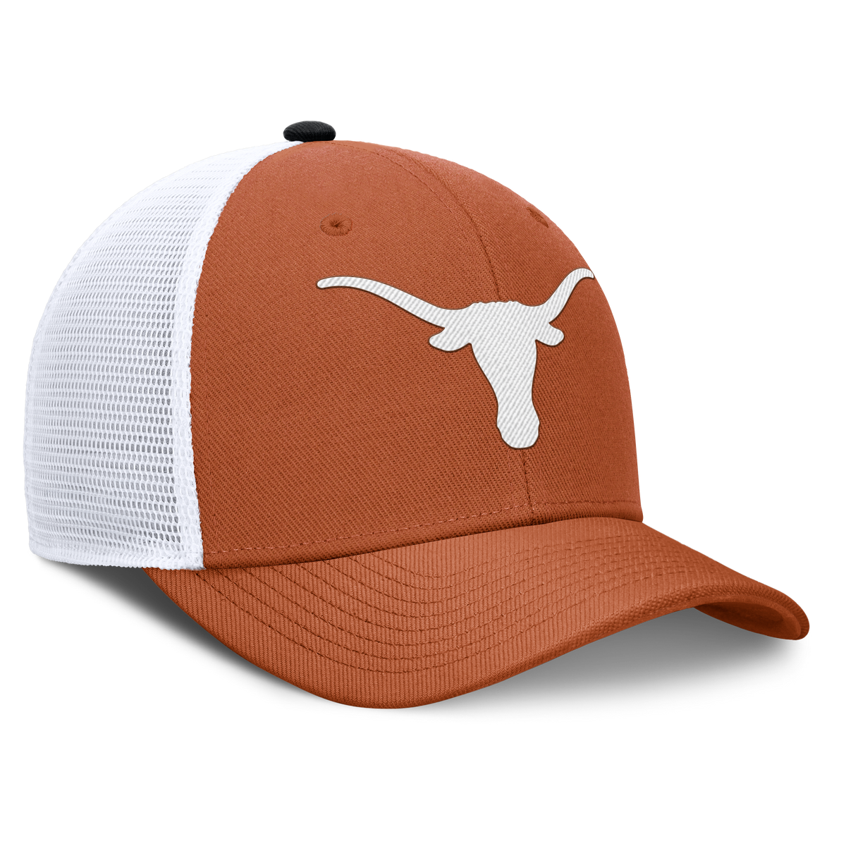 Texas Longhorns Nike Rise Primetime Burnt Orange Adjustable Snapback Trucker Hat product image 3, provided for visual