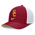 USC Trojans Nike Dri Fit Rise Primetime Structured Adjustable Trucker Hat product image 1, provided for visual reference and