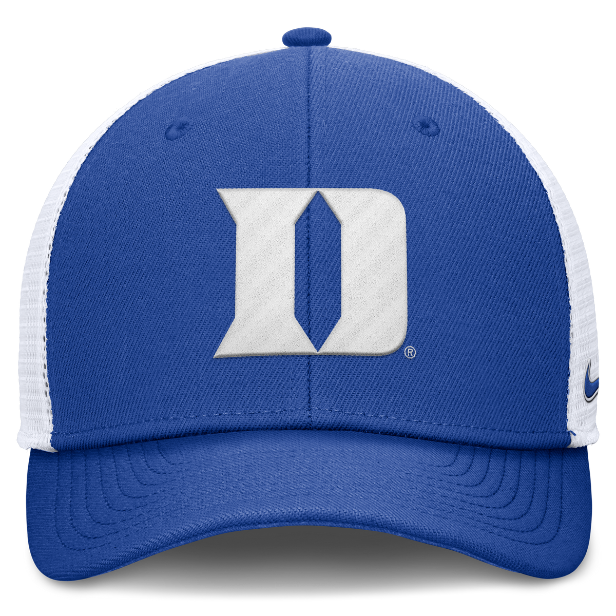 Duke Blue Devils Nike Dri Fit Club Structured Adjustable Trucker Hat product image 2, provided for visual reference and