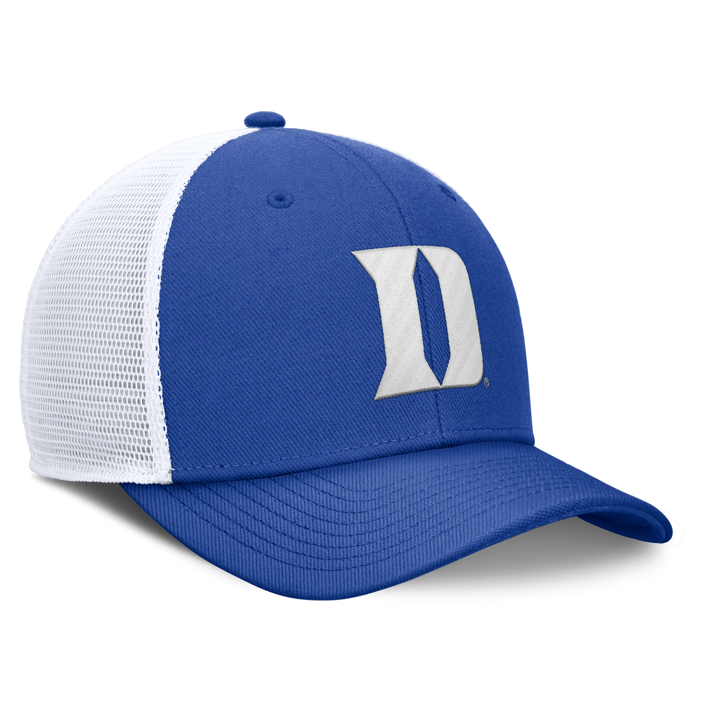 Duke Blue Devils Blue Nike Club Trucker Adjustable Hat product image 3, provided for visual reference and product detail