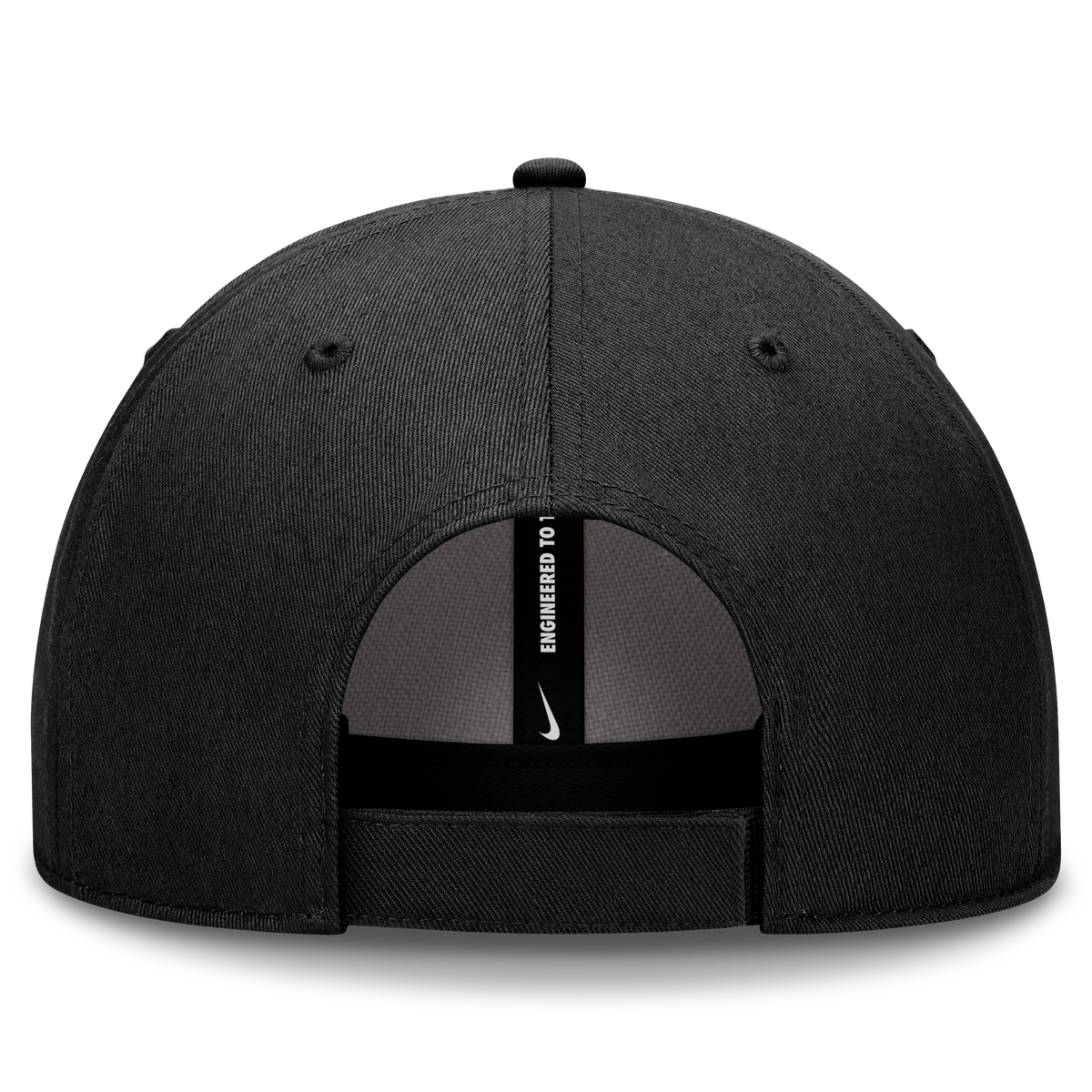 Iowa Hawkeyes Black Nike Rise Adjustable Hat product image 4, provided for visual reference and product detail review