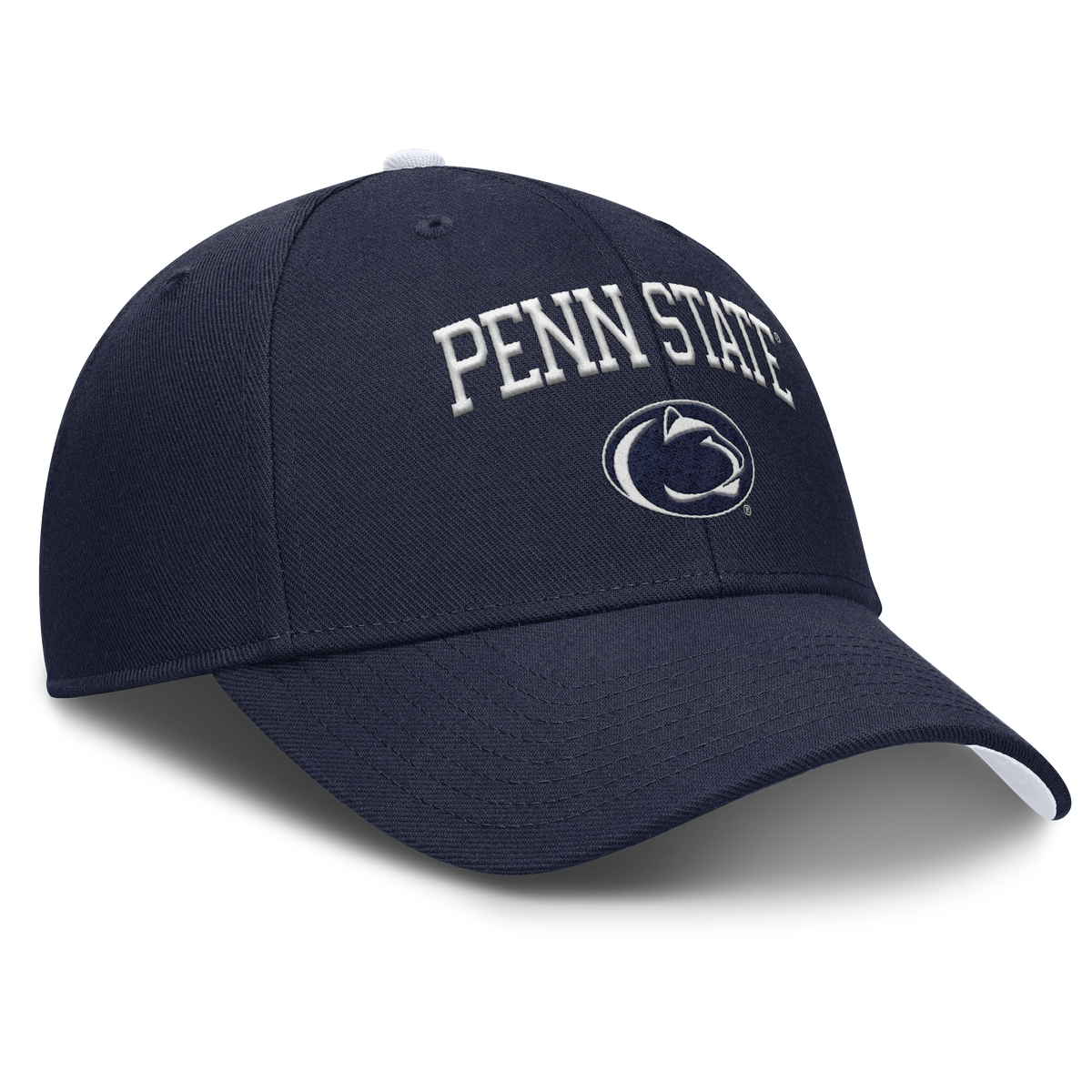 Penn State Nittany Lions Nike Club Primetime Navy Adjustable Hat product image 3, provided for visual reference and product