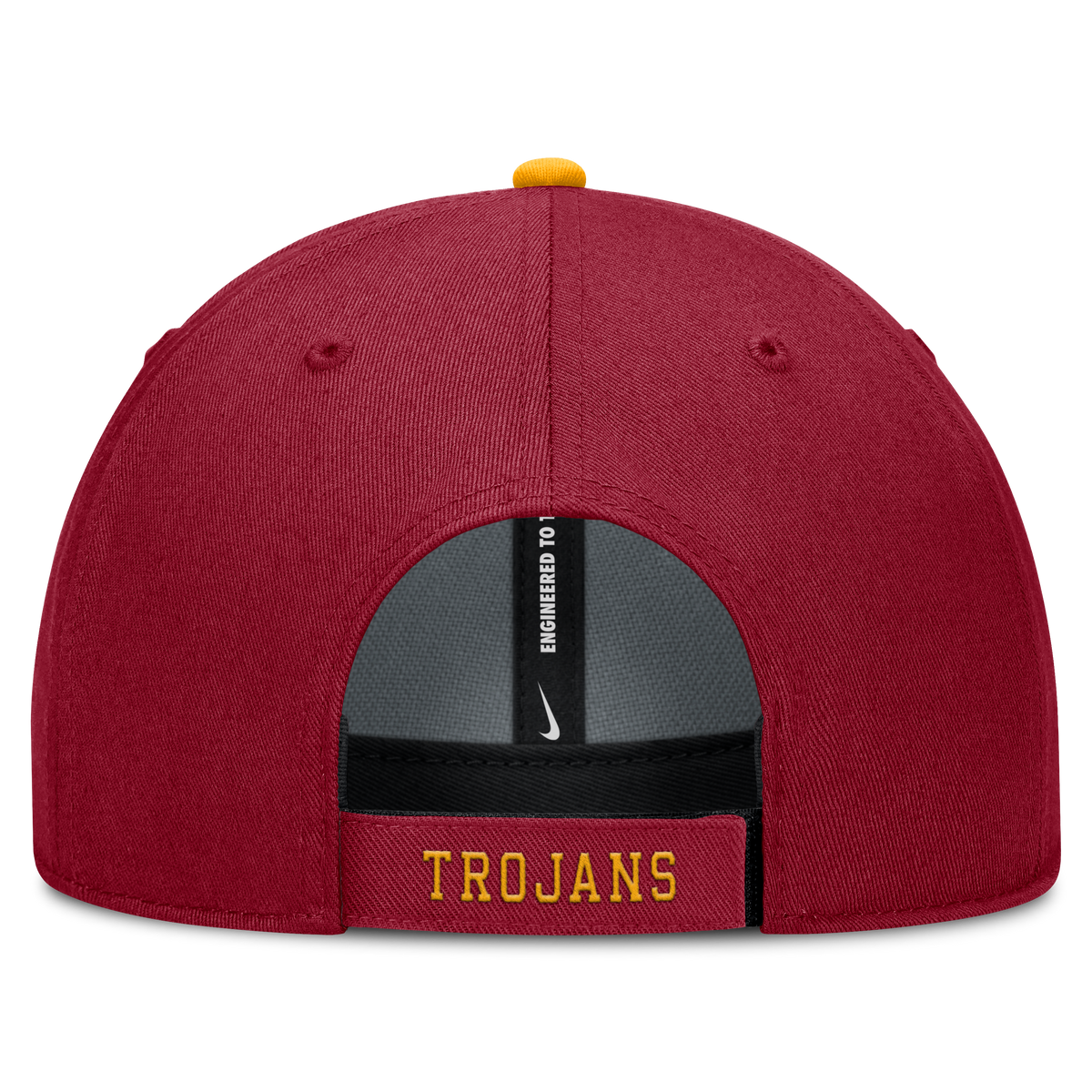USC Trojans Nike Club Primetime Crimson Adjustable Hat product image 4, provided for visual reference and product detail