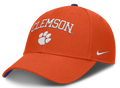 Clemson Tigers Nike Club Primetime Orange Adjustable Hat product image 1, provided for visual reference and product detail