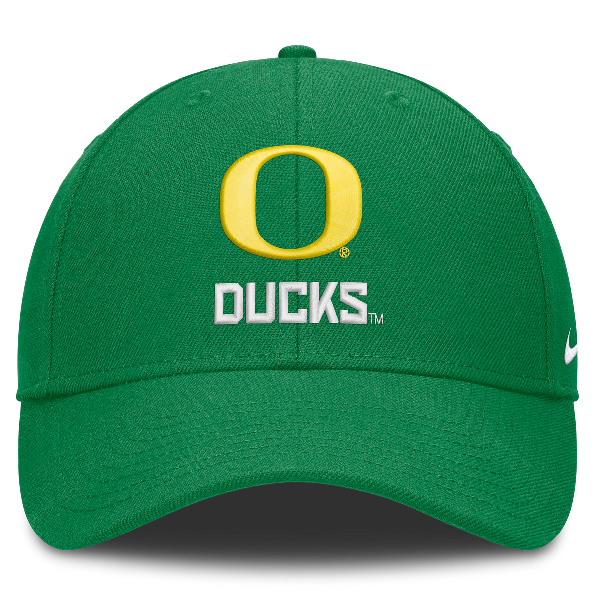 Oregon Ducks Nike Primetime Rise Adjustable Hat - Green product image 2, provided for visual reference and product detail